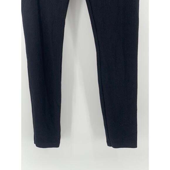 LOU & GREY FOR LOFT Women's Black Solid High-Rise Pull-On Casual Leggings SZ S - Picture 5 of 10
